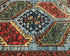 2x3 Blue Ersari Afghan Hand Knotted Veg Dye Wool Area Rug
